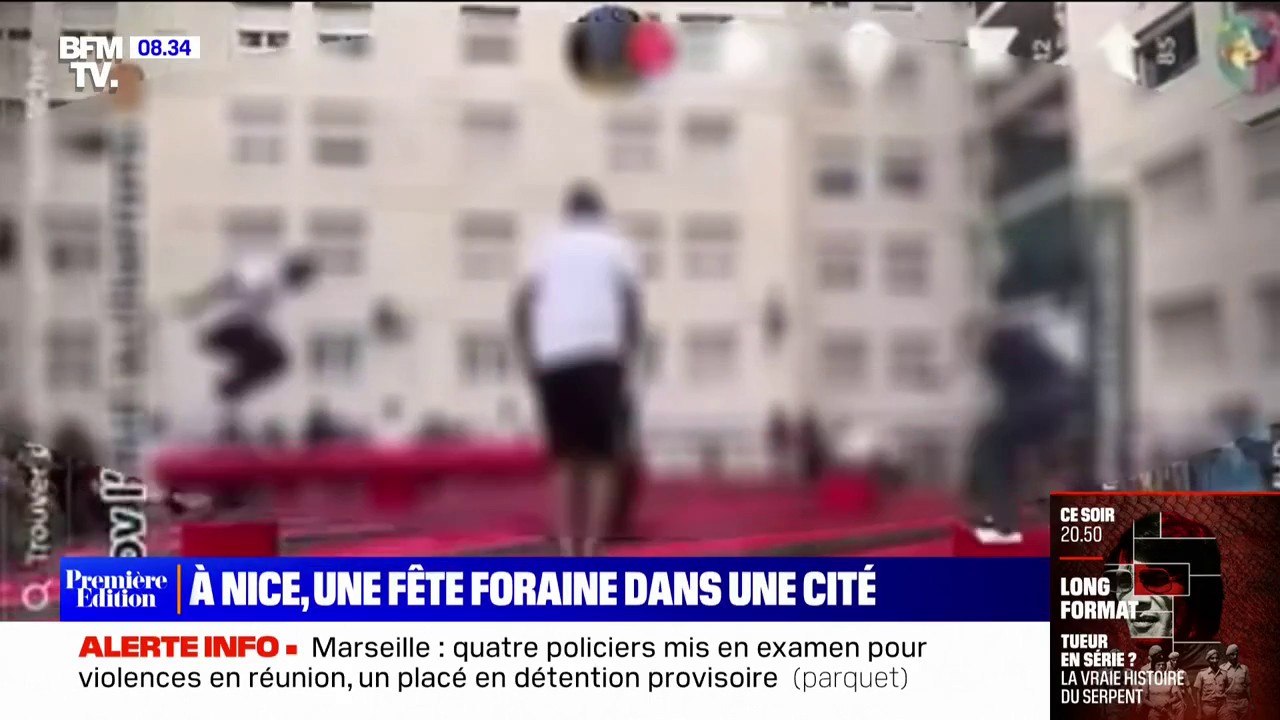 Une fête foraine le jour de l'Aïd a eu lieu dans la cité des Liserons à Nice