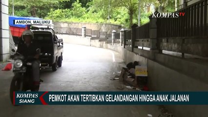 Gepeng dan Anak Jalanan Bermunculan di Kota Ambon, Pemkot dan Dinsos Akan Lakukan Penertiban!