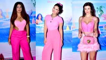 Bollywood Divas Dressed In Pink At Barbie Movie Screening