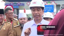 Jawaban Jokowi Saat Ditanya Soal Perbaikan Jalan Rusak di Daerah