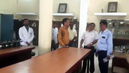 Counting of animals in the farm, went to the college to see the lab