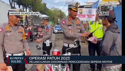 Operasi Patuh 2023, Pelanggaran Didominasi Pengendara Sepeda Motor