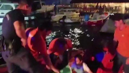 Vapurdan atladı, Sahil Güvenlik ekipleri kurtardı