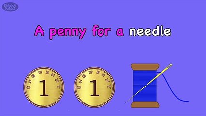 Pop Goes The Weasel | #shorts | NURSERY RHYME | Rainbow Rabbit