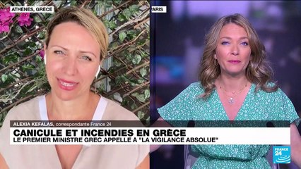 Canicule : la Grèce en « vigilance absolue », 45 °C attendus ce week-end