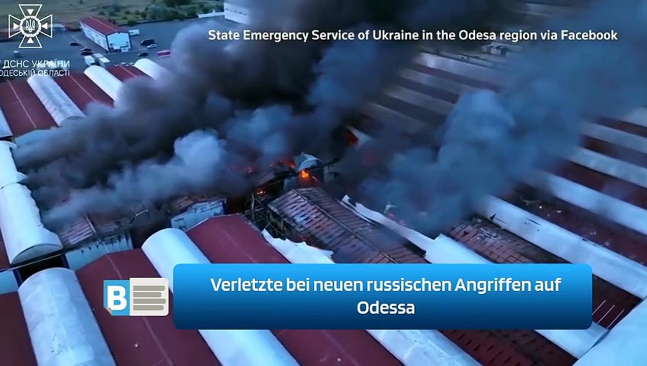Verletzte bei neuen russischen Angriffen auf Odessa