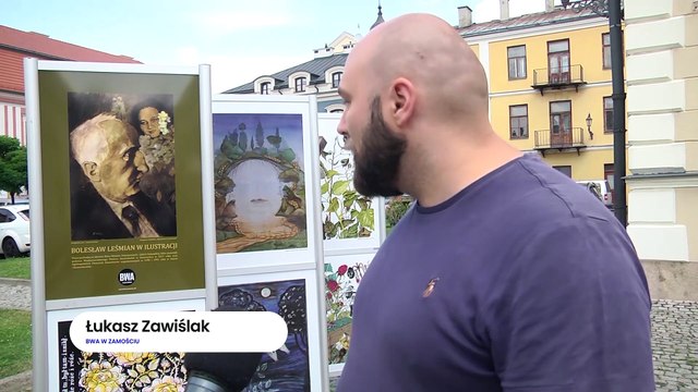 Nasze Miasto Zamość - Leśmian w ilustracji