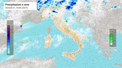 Скачать видео: Ancora forti temporali sull'Italia nei prossimi giorni, ma continua anche il grande caldo