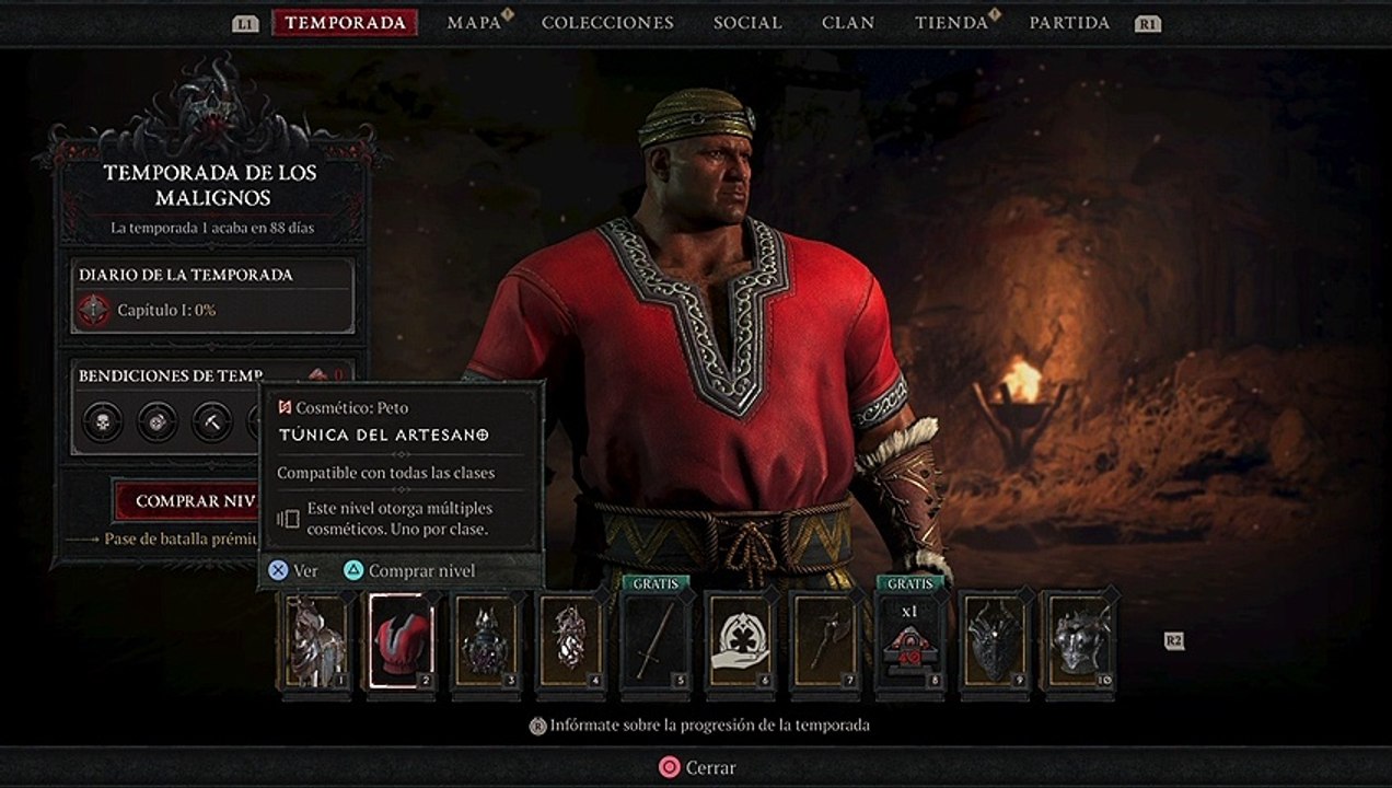 Diablo IV: Temporada 1 - Pase de batalla, desafíos y más