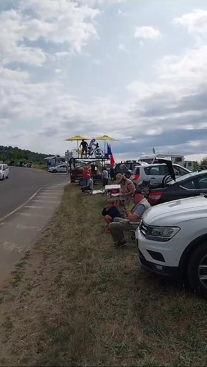 Tour de France 2023 Jura. Entre Moirans-en-Montagne et Poligny.
