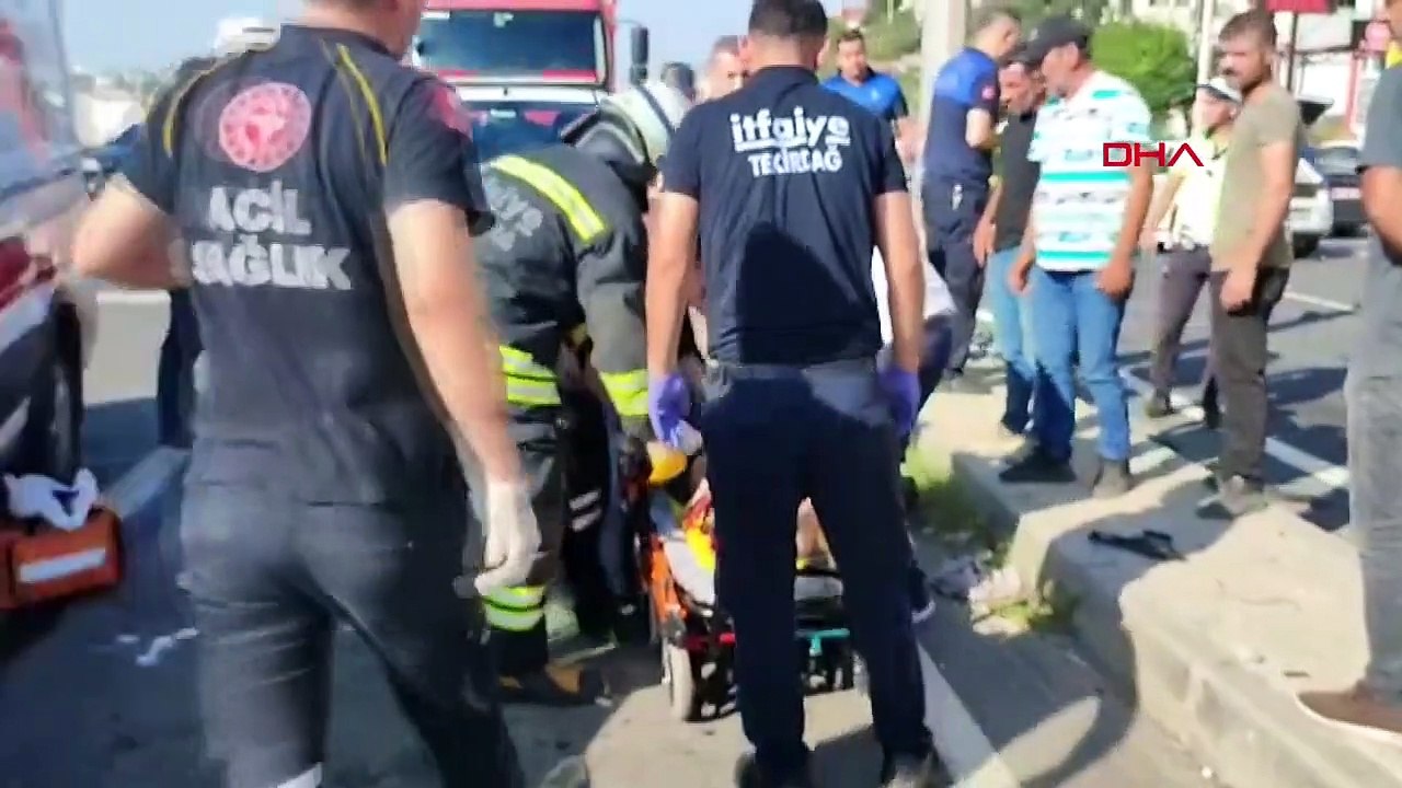 2 personnes sont mortes, 3 personnes ont été blessées dans l'accident survenu à l'intersection de Tekirdağ