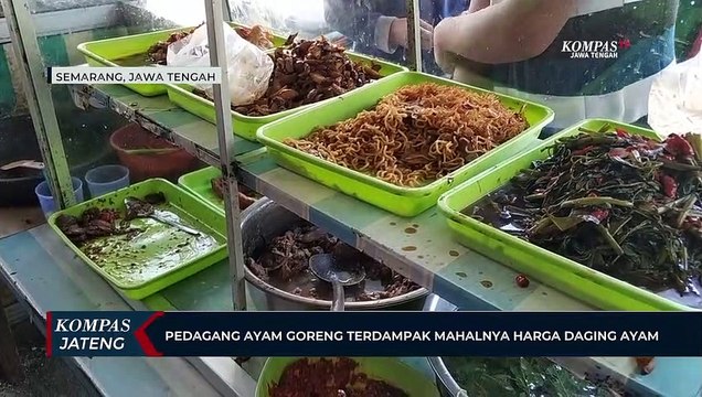 Pedagang Ayam Goreng Terdampak Mahalnya Harga Daging Ayam