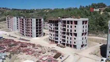 Afet konutlarının içi görüntülendi!
