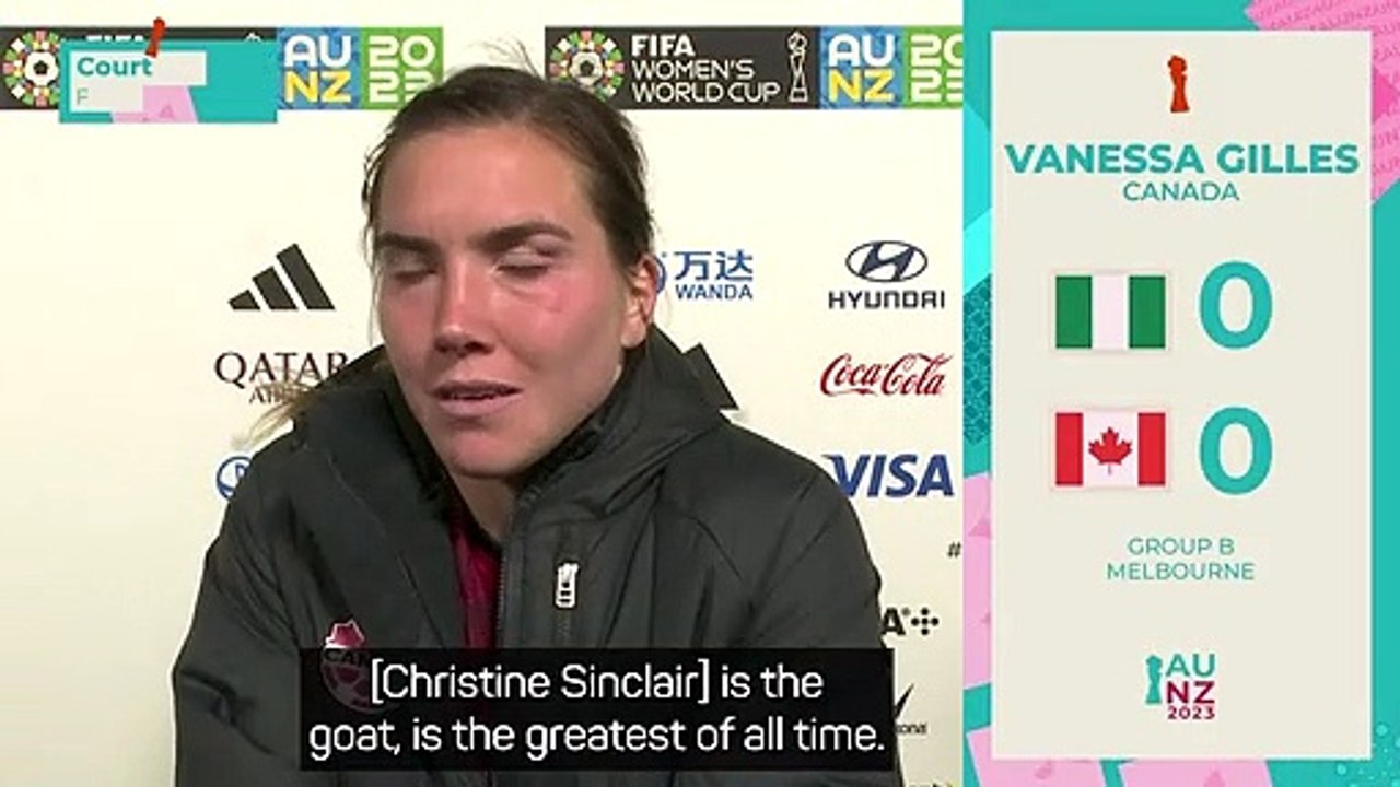 Canadian players trust 'GOAT' Sinclair to 'bounce back' after penalty miss