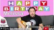 Happy Birthday, Melissa! Geburtstagsgrüße an Melissa