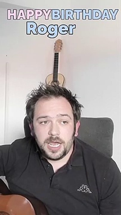 Happy Birthday, Roger! Geburtstagsgrüße an Roger