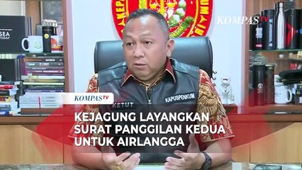 Alasan Kejagung Layangkan Surat Panggilan Kedua untuk Airlangga Hartarto