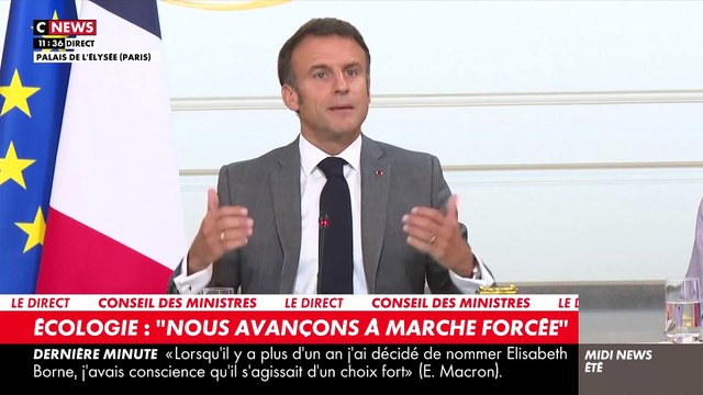 Remaniement - Emmanuel Macron affirme que le maintien d'Elisabeth Borne à Matignon est un choix fort - Le président appelle à l'autorité et au respect après les émeutes