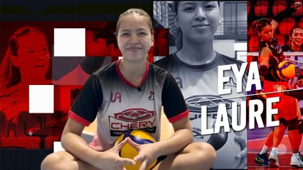 Kwentuhan with Chery Tiggo Crossovers outside hitter Eya Laure