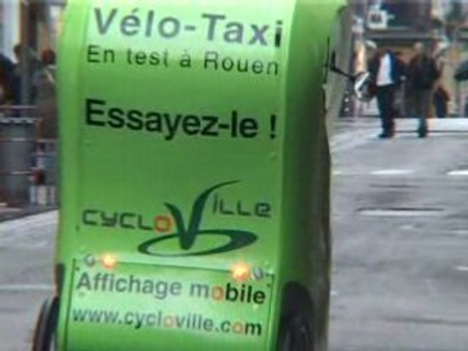Des Vélo Taxi à Rouen ?