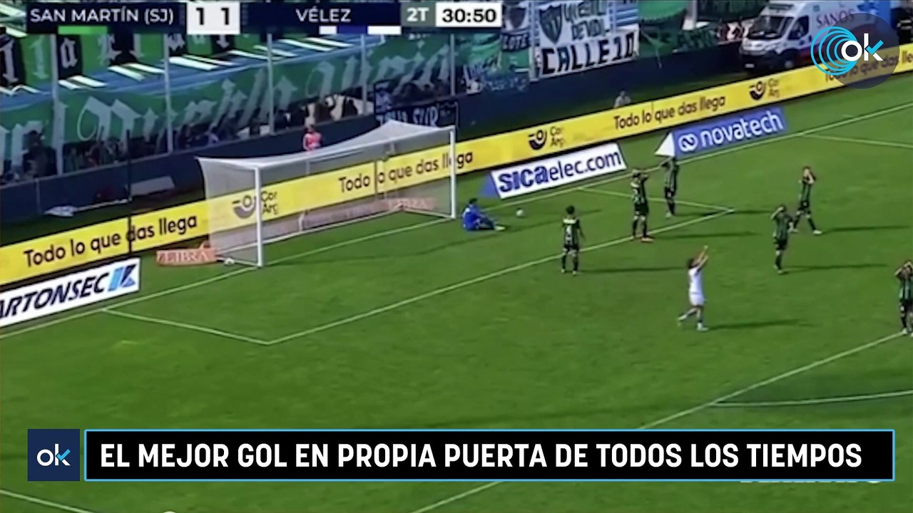 El mejor gol en propia puerta de todos los tiempos