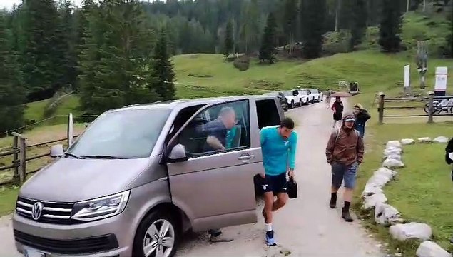 Auronzo, pranzo di squadra per i biancocelesti