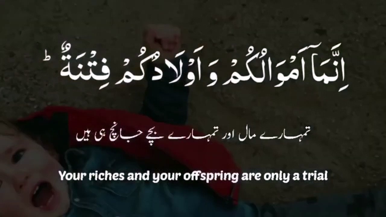 Surah Al Taghabun Ayah 15-16 _Quran Urdu Whatsapp Status_Urdu Whatsapp Status_Ur