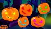 Five Little Pumpkins Jumping On Bed  Spooky Nursery Rhymes for Kids  Halloween Songs for Babies