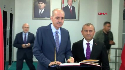 Le président de la Grande Assemblée nationale de Turquie, Numan Kurtuluş, a participé à la réunion d'information de l'AFAD à Ordu