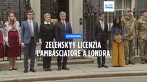 Zelensky licenzia l'ambasciatore a Londra che lo aveva criticato