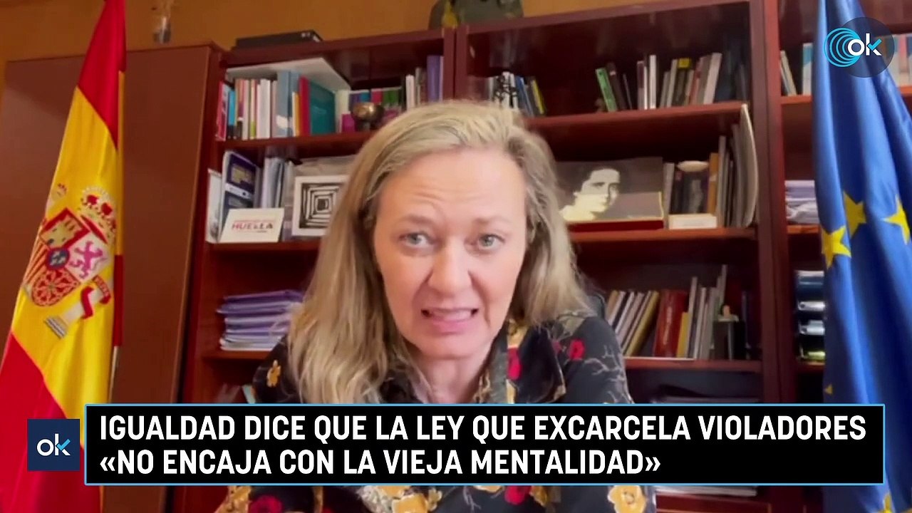 Igualdad dice que la ley que excarcela violadores «no encaja con la vieja mentalidad»