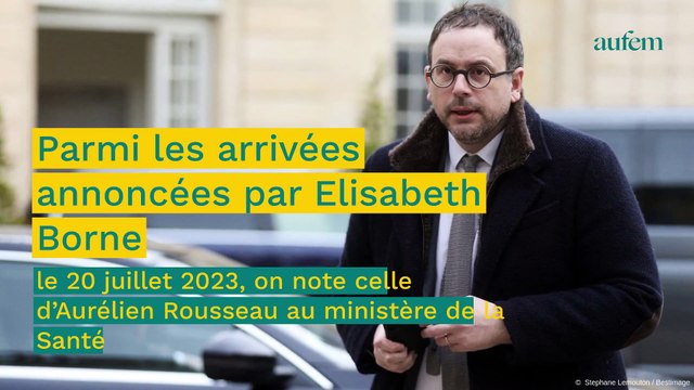 Aurélien Rousseau ministre de la Santé : sa femme est loin d'être une inconnue !