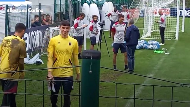 Bologna Fc, ultimo allenamento del ritiro a Valles: in Val Pusteria arriva anche l'ad Fenucci.