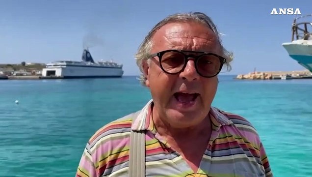 Pescatori di Lampedusa, Martello: Vogliamo nave dedicata per trasporto merci