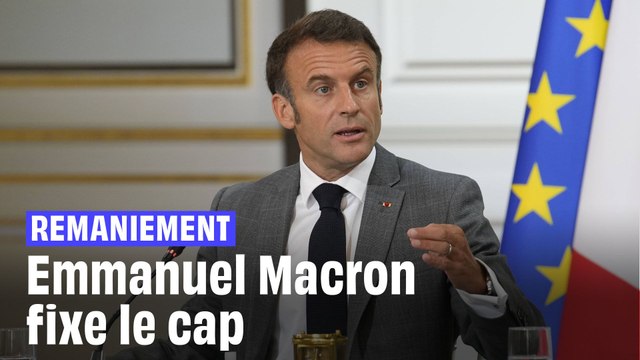 Gouvernement Borne : Ce qu'il faut retenir du discours d'Emmanuel Macron