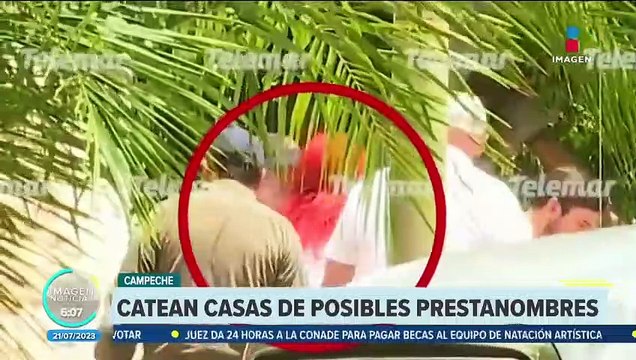 Catean predios vecinos a la casa de Alito Moreno; Layda Sansores estuvo en el lugar