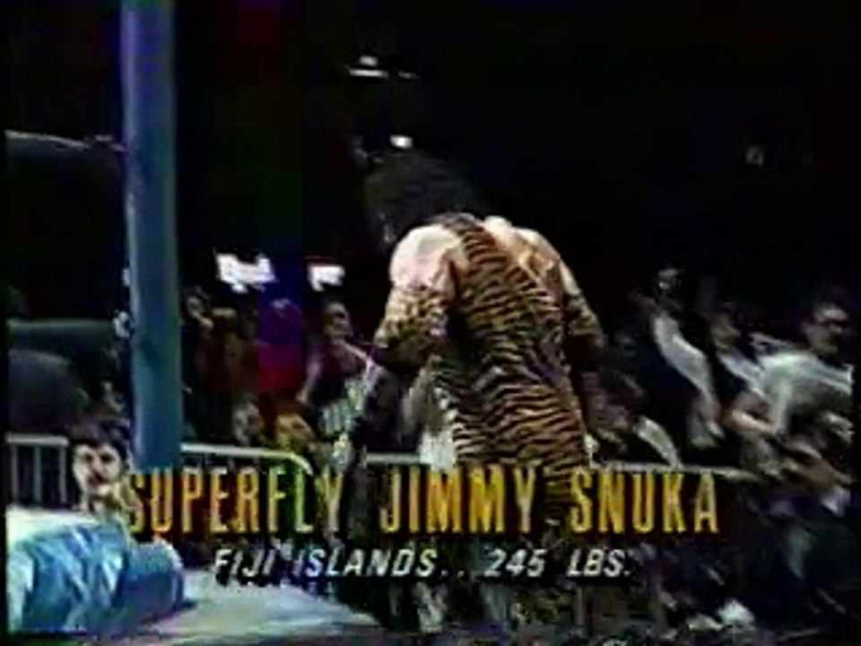 WWF MSG 1/21/91 #2 Undertaker vs. Jimmy Superfly Snuka