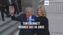 Morreu Tony Bennett, o ícone da música norte-americana tinha 96 anos