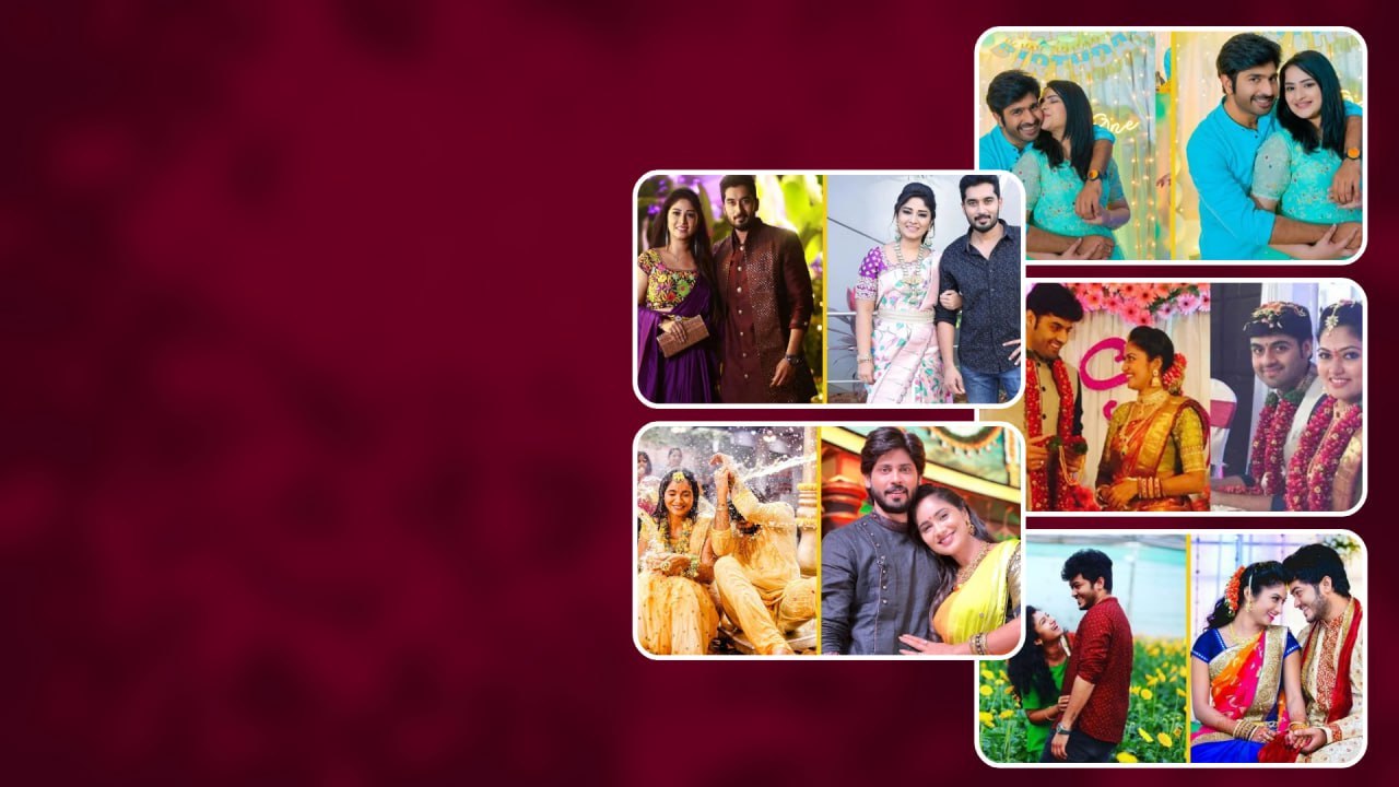 Telugu serials లో  నటిస్తూ తోటి నటులనే ప్రేమించ...