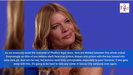 Descargar video: Phyllis Will Spend 5 Years In Prison For Crime She Didnt Commit Young and Restle