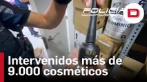 La Policía interviene más de 9.000 productos cosméticos en un establecimiento del barrio madrileño de Usera