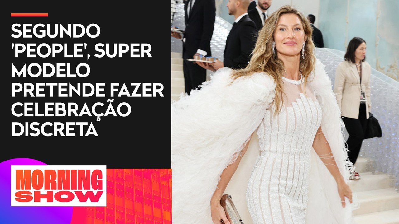 Gisele Bündchen planeja festa de aniversário no Brasil, diz site