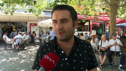 EGE SICAKTAN KAVRULUYOR; TERMOMETRELER 40-43 DERECELERİ GÖSTERDİ