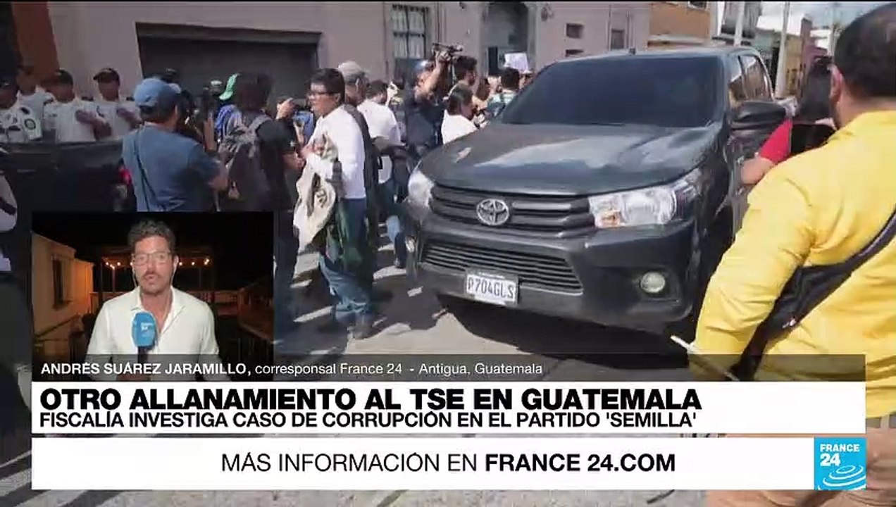 Informe desde Antigua: Fiscalía allanó por segunda vez al Tribunal Supremo Electoral en Guatemala