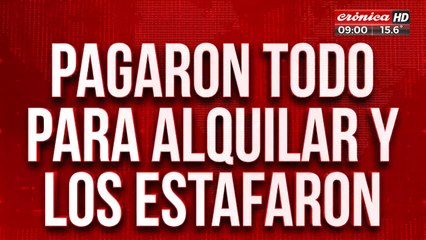 Pagaron todo para mudarse y fueron estafados: insólito... ¡les cobraron hasta el flete!