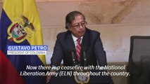 Colombia's President Gustavo Petro defends negotiations with ELN before Congress