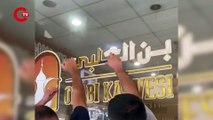 Mersin'in Mezitli ilçesinde de yabancı dilde hazırlanan tabelalar kaldırılmaya başladı