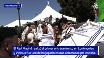 REAL MADRID | BELLINGHAM, VINICIUS Y ANCELOTTI baño de masas en LOS ÁNGELES | AS