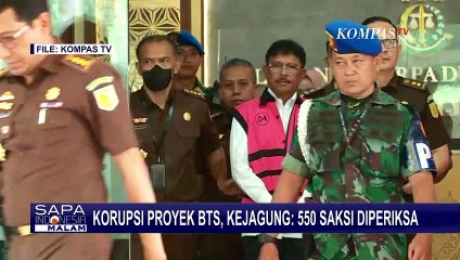 Скачать видео: Lebih Dari 500 Saksi Kasus Proyek BTS 4G Kominfo Diperiksa Kejagung