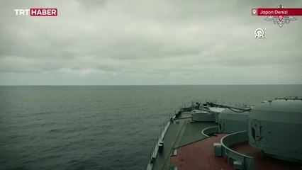 Rusya ve Çin'den Japon Denizi'nde ortak tatbikat